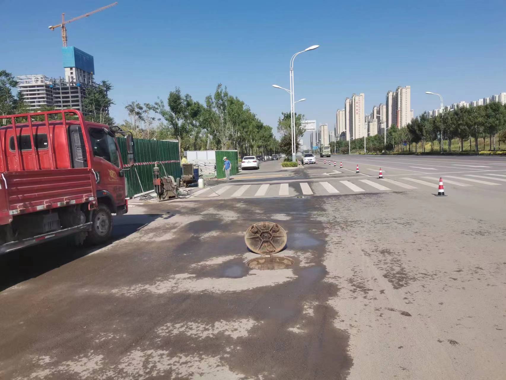 长海路面地基沉降注浆